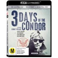 4K UHD 秃鹰72小时 杜比视界 THREE DAYS OF THE CONDOR (1975)